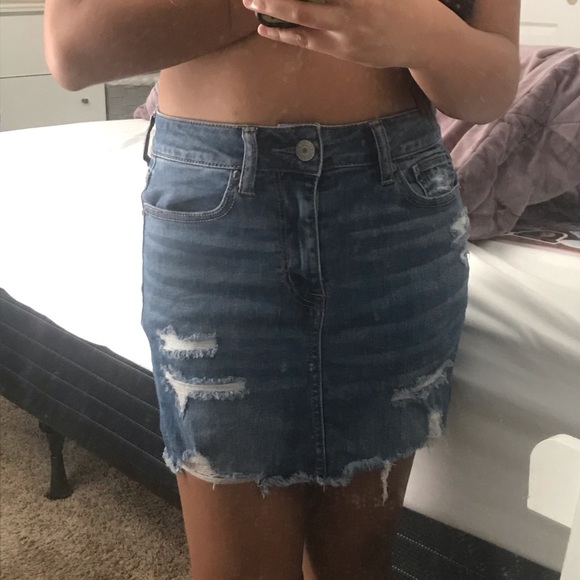 AMERICAN EAGLE HIGH-RISE MINI SKIRT - Picture 7 of 7